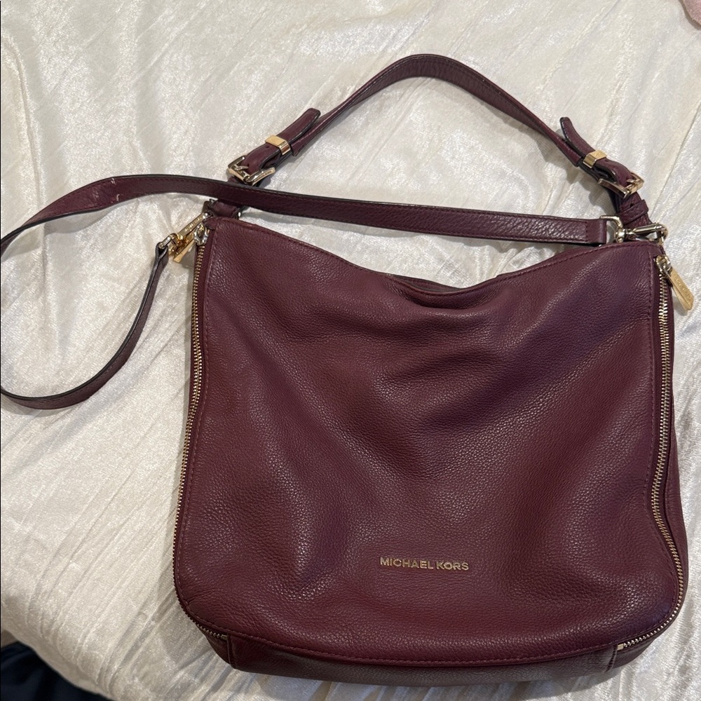 Michael Kors Dark Red Shoulder Bag